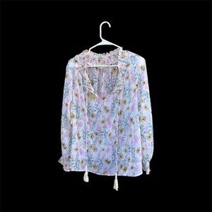 Charlie Paige Relaxed Peasant Top